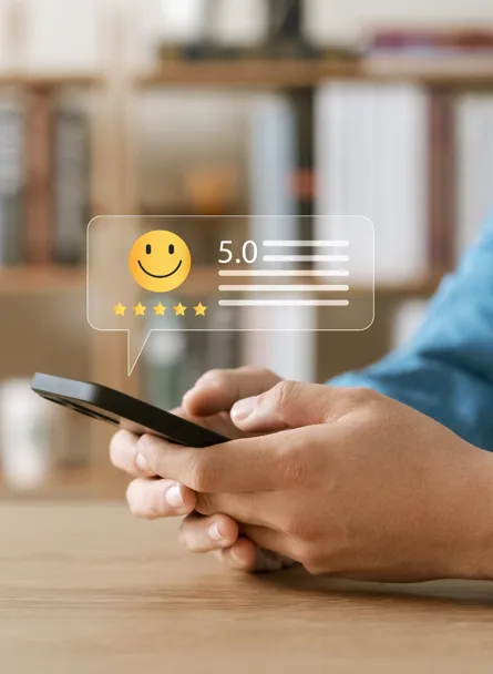 Reviews And Testimonials Leaving Review On Line 1200X1200